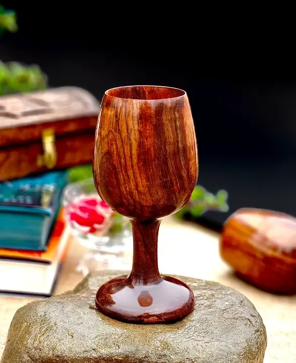 this is the beautiful and best handcrafted wooden wine glass, best handcrafted wine giblet for wine lovers. Buy world's best handcrafted wine glass or wine goblet on www.agrrro.com. This is the best way to enjoy wine your loved ones.