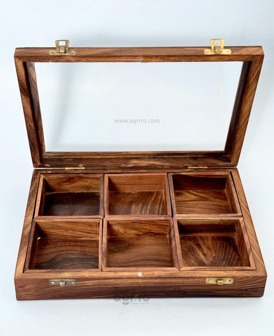 this is the beautiful and best handcrafted wooden dry fruits box, best handcrafted dry fruits box for kitchenware lovers. Buy world's best handcrafted dry fruits box or dry fruits storage on www.agrrro.com. This is the best way to gift your loved ones.
