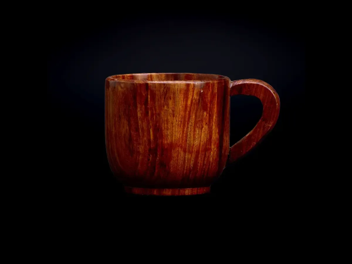 this is the best and beautiful handcrafted wooden coffee mug made of eco friendly wood to drink coffee for coffee lovers. Buy world's best handcrafted wooden coffee mug from www.agrrro.com.