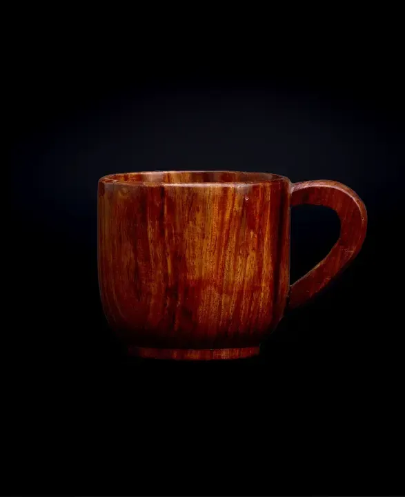 this is the best and beautiful handcrafted wooden coffee mug made of eco friendly wood to drink coffee for coffee lovers. Buy world's best handcrafted wooden coffee mug from www.agrrro.com.