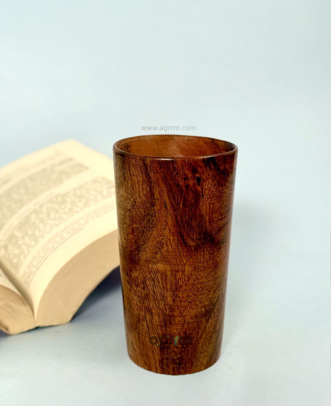 This is the beautiful and best handcrafted wooden Glass, best handcrafted tumbler for kitchenware lovers. Buy world's best handcrafted glass or tumbler on www.agrrro.com. This is the best way to enjoy drinking with your loved ones.